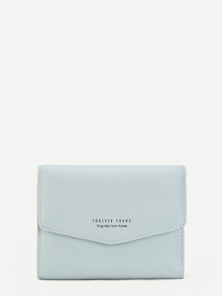 Shein Pu Foldover Purse