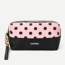 Shein Dot Print Makeup Bag