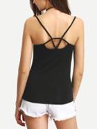 Shein Back Cutout Cami Top