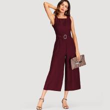 Shein Self Tie Waist Jumpsuit