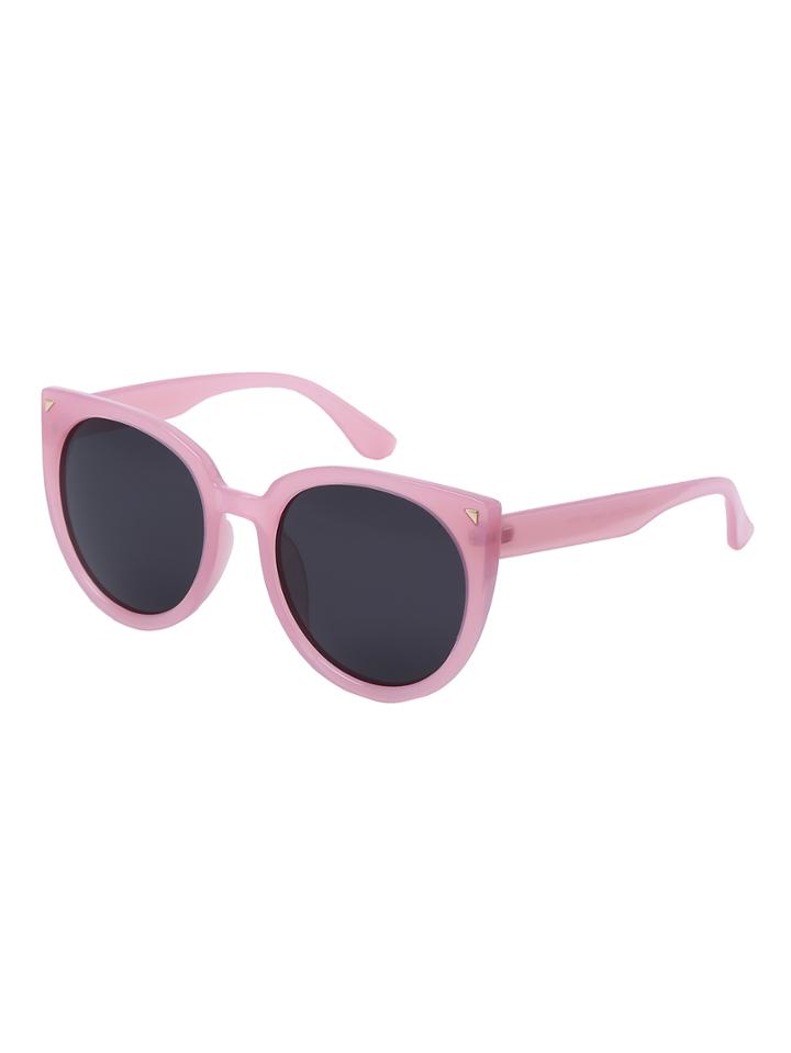 Shein Grey Lenses Oversized Round Cat Eye Sunglasses
