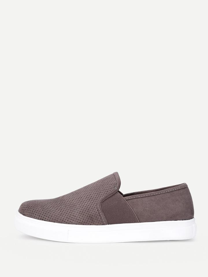 Shein Low Top Slip On Sneakers
