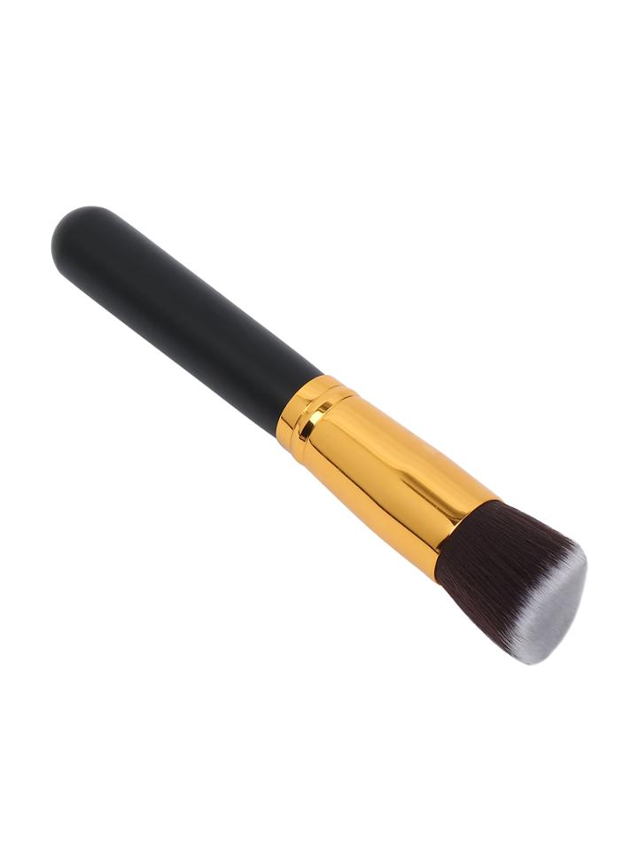 Shein Gold Flat Top Powder Brush