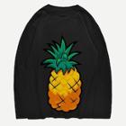 Shein Men Pineapple Print Tee