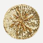 Shein Christmas Sequin Decorated Beret Cap