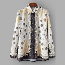 Shein Random Print Blouse
