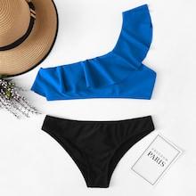 Shein Ruffle Mix-and-match Bikini Set