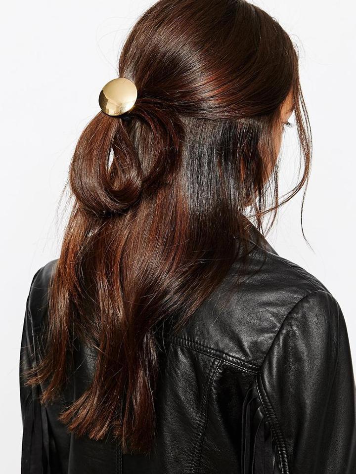 Shein Round Plate Hair Tie