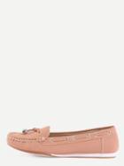 Shein Faux Suede Drawstring Boat Shoes - Brown