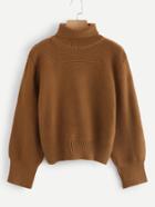 Shein Turtleneck Pullover Sweater