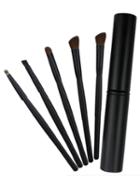 Shein Eye Brush 5pcs With Storage Bucket