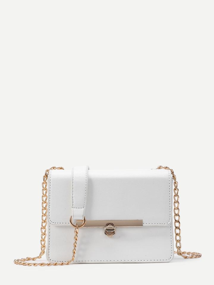 Shein Metal Detail Cross Body Bag