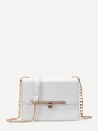 Shein Metal Detail Cross Body Bag