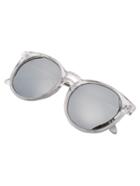 Shein Transparent Frame Wire-core Sunglasses