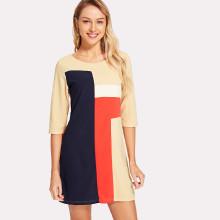 Shein Cut And Sew Tunic Dress