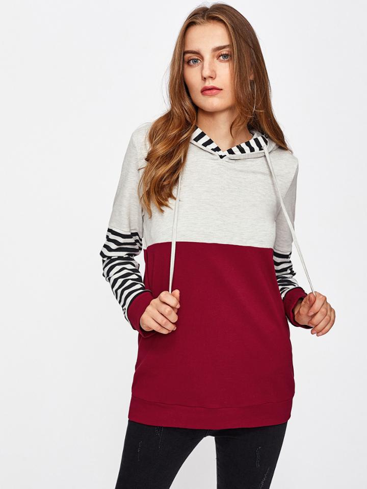 Shein Cut And Sew Hoodie