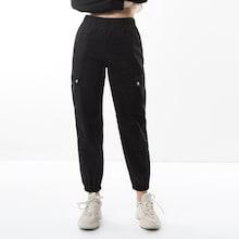 Shein Elastic Waist Solid Pant