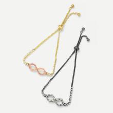 Shein Letter Eight Design Chain Bracelet Set