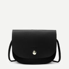 Shein Saddle Crossbody Bag With Ring Handle