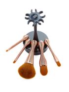 Shein Makeup Brush 5pcs With Holder