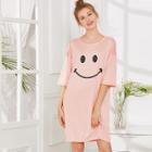 Shein Smile Print Night Dress