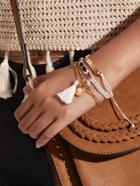 Shein Tassel & Shell Detail Bracelet Set With Jewelry
