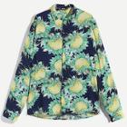 Shein Men Button Front Pineapple Print Shirt
