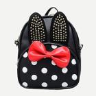 Shein Kids Bow Decor Polka Dot Backpack