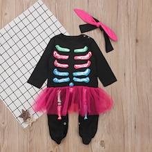 Shein Baby Contrast Mesh Jumpsuit With Headband
