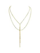 Shein Latest Multilayers Gold Color Long Chain Party Necklace