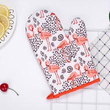 Shein Flamingo Print Oven Glove