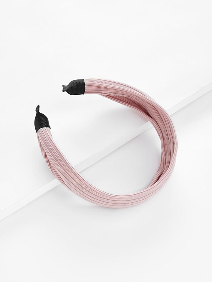 Shein Ribbed Wide Headband