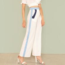 Shein Cut And Sew Wide Leg Pants