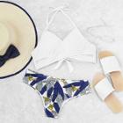 Shein Plus Cross Wrap Mix & Match Bikini Set