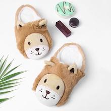 Shein Tiger Design Fluffy Slippers