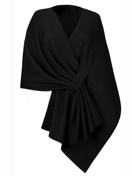 Shein Drape Detail Asymmetric Top