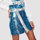 Shein Sequin Panel Skirt