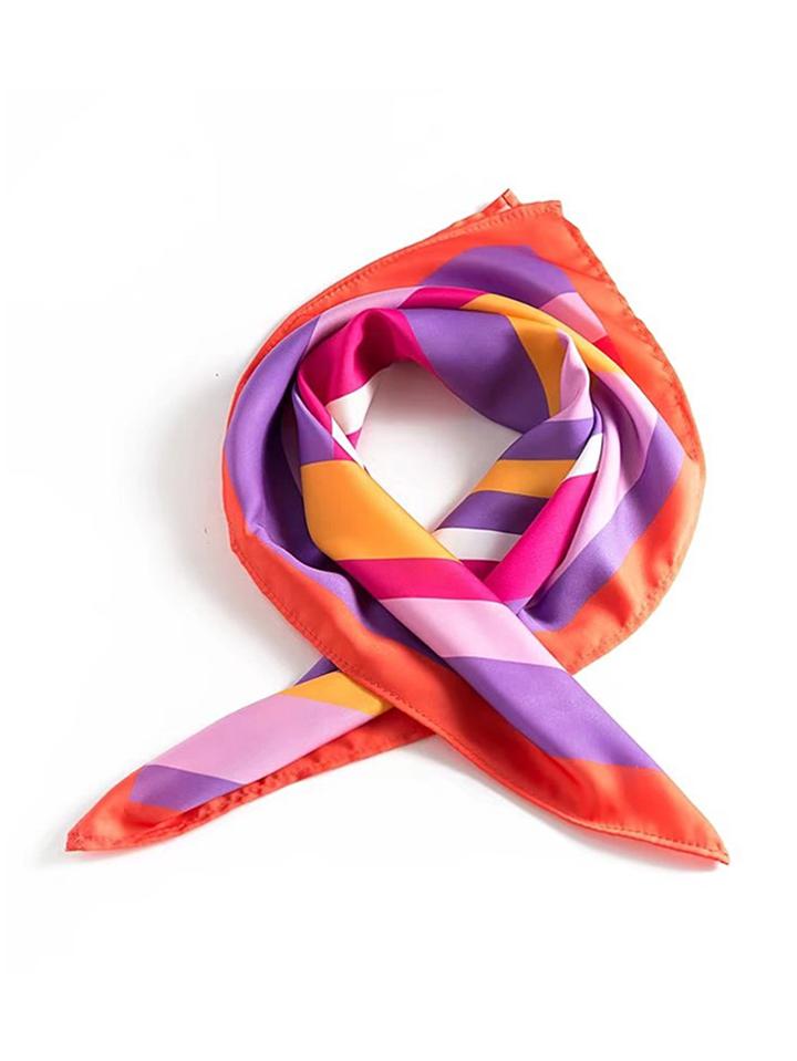 Shein Geometric Print Square Scarf