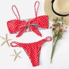 Shein Reversible Floral Bikini Set