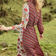 Shein Mixed Print Shirt Dress