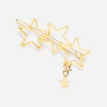 Shein Three Hollow Star Design Hair Clip