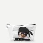 Shein Cute Cat Print Makeup Bag