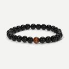 Shein Men Plain  Beaded Bracelet