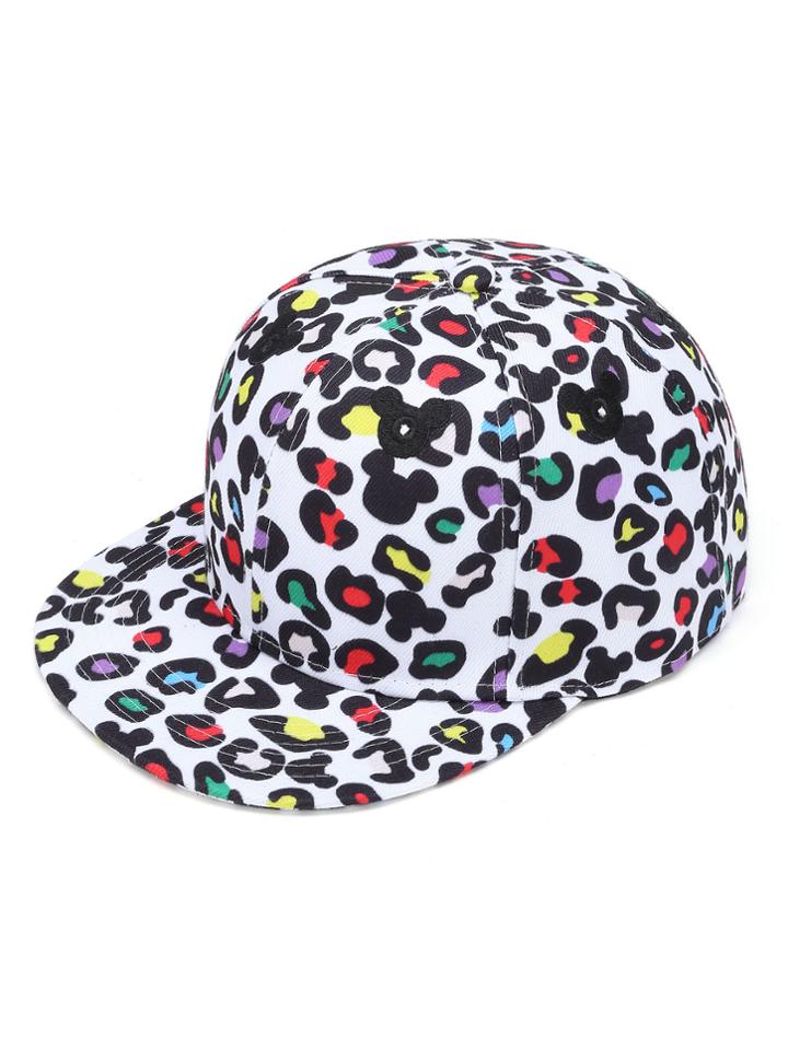 Shein Graphic Print Embroidery Detail Baseball Cap