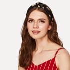 Shein Heart Print Knot Design Headband