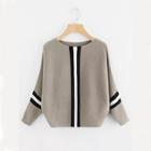 Shein Plus Stripe Contrast Knit Jumper