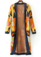 Rosewe Fine Quality Long Sleeve Print Design Woman Cardigans