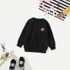 Shein Toddler Boys Embroidery Sweater