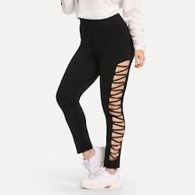 Shein Plus Cut Out Leggings