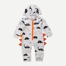 Shein Toddler Boys Dinosaur Print Jumpsuit